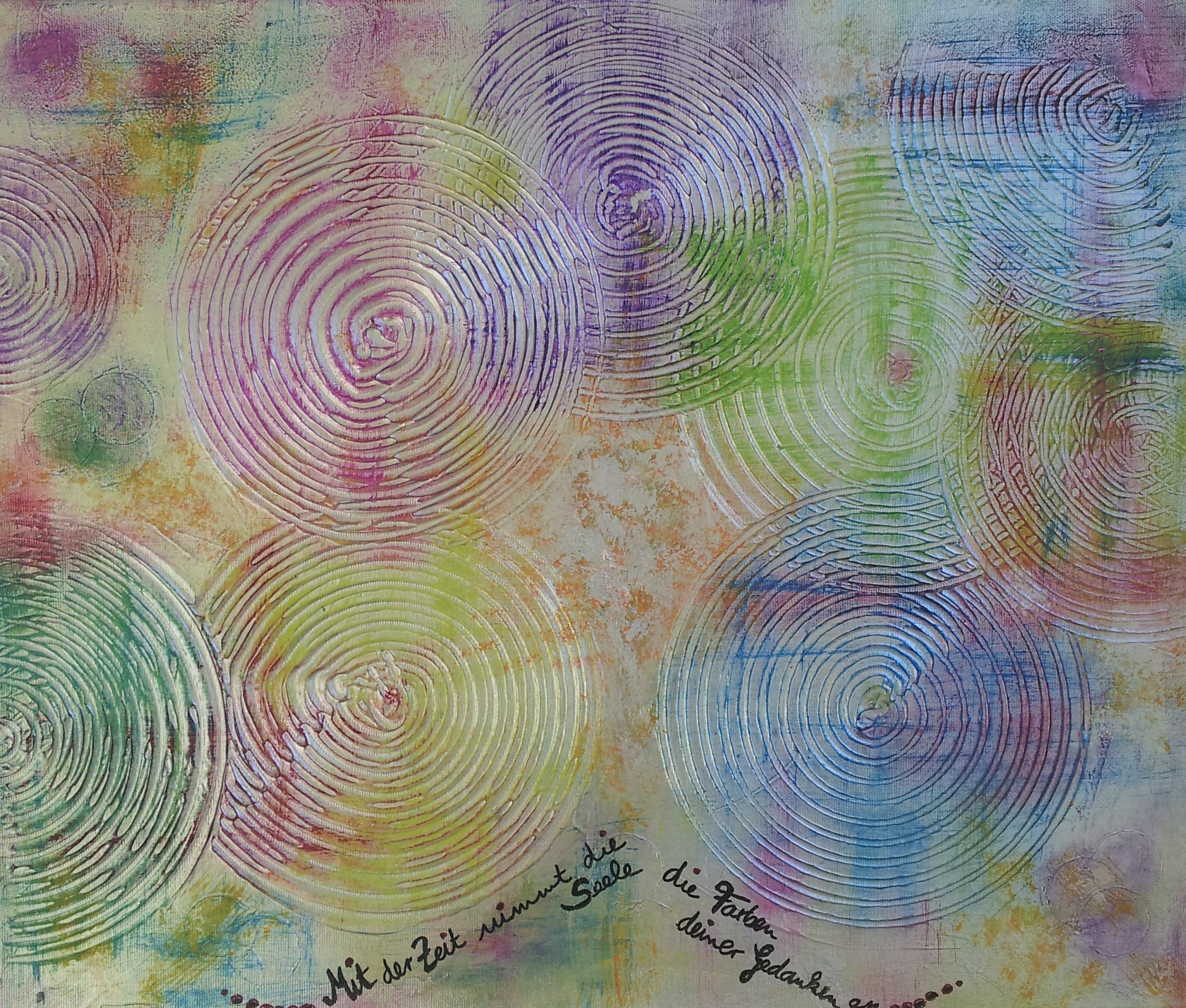 Begegnungen - 60x50cm